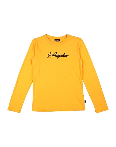 AUSTRALIAN T-shirt Mustard 100% Cotton