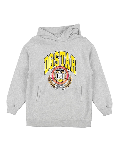 DOLCE&GABBANA Hooded sweatshirt Grey 100% Cotton