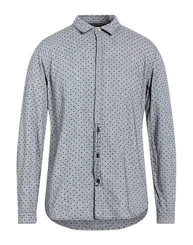 BERNA Patterned shirt Grey 100% Cotton