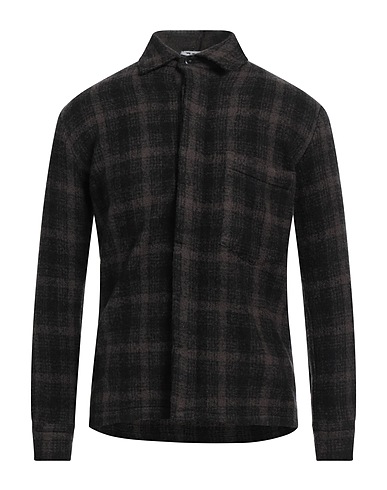 DESTIN Checked shirt 77% Wool, 19% Polyamide, 3% Cashmere, 1% Silk