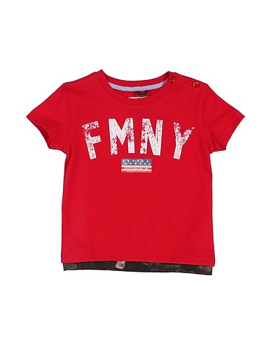 FRED MELLO T-shirt Rosso 100% Cotone