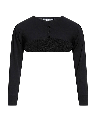 DOLCE&GABBANA Shrug Black 73% Viscose, 24% Polyester, 3% Polyamide