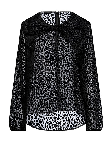 EMPORIO ARMANI Top Black 50% Viscose, 50% Polyester