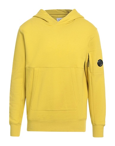 C.P. COMPANY Hooded track jacket  Marigold 100% Cotton