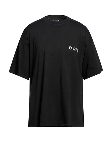 BERNA T-shirt Nero 100% Cotone