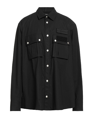 BALMAIN Shirts Black 100% Cotton