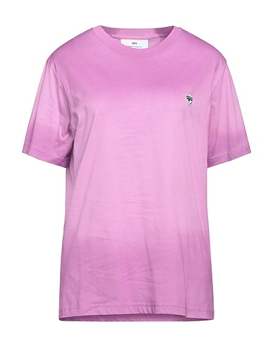CHIARA FERRAGNI T-shirt Malva 100% Cotone