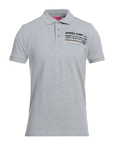 APRÈS SURF Polo Grigio chiaro 88% Cotone, 7% Viscosa, 5% Elastan
