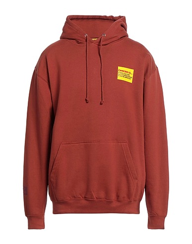 COOKING IS... Hooded track jacket  Brown 80% Cotton, 20% Polyester