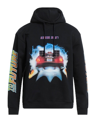 VTMNTS Hooded sweatshirt Black 80% Cotton, 20% Polyester