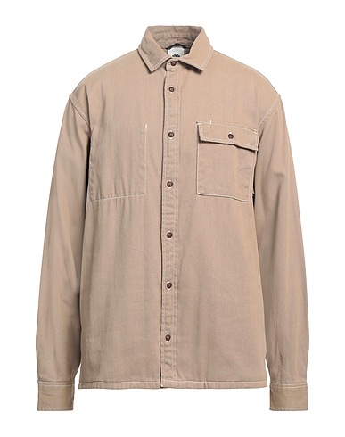 ELEMENT Solid color shirt Sand 100% Cotton