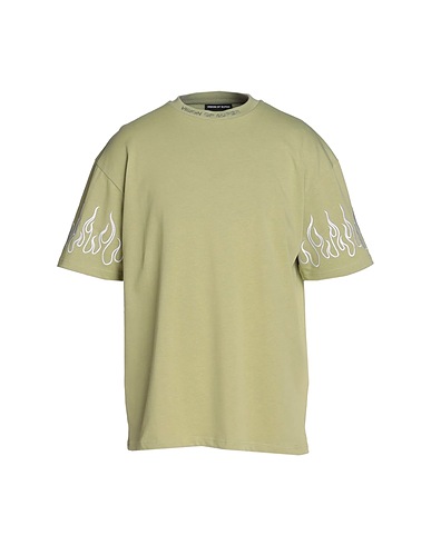 VISION OF SUPER T-shirt Verde chiaro 100% Cotone