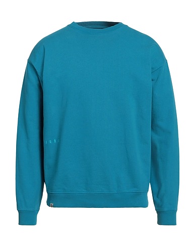 PAURA Sweatshirt Deep teal 100% Cotton