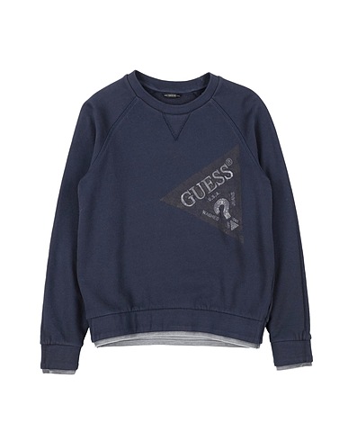 GUESS Sudadera Azul noche 100% Algodón