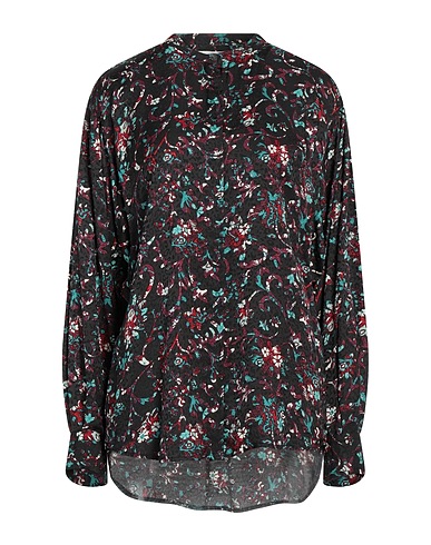 MARANT ÉTOILE Floral shirts & blouses Black 60% Viscose, 40% Rayon