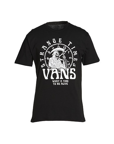 VANS T-Shirt STRANGE TIMES SS TEE
 Schwarz 100% Baumwolle