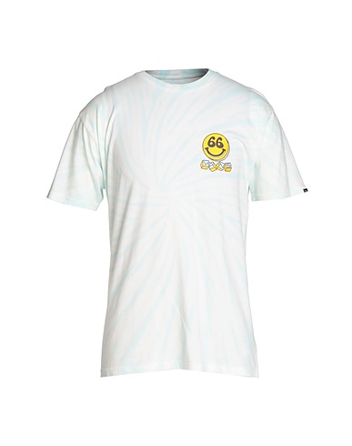 VANS T-shirt 66 PEACE TIE DYE SS TEE
 Turchese 100% Cotone
