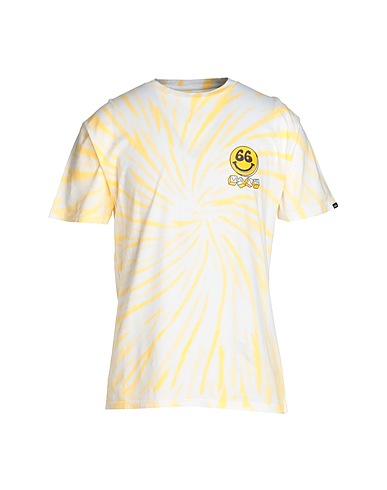 VANS T-shirt 66 PEACE TIE DYE SS TEE
 Giallo 100% Cotone