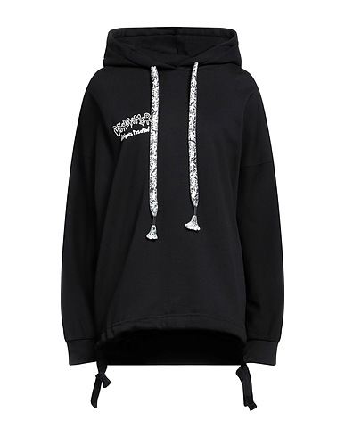 DISCLAIMER Hooded sweatshirt Black 100% Cotton