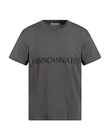 HINNOMINATE T-Shirt Braungrau 100% Baumwolle