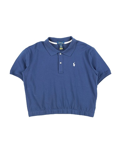 POLO RALPH LAUREN Polo POLO-KNIT SHIRTS-POLO SHIRT
 Blu navy 98% Cotone, 2% Elastan