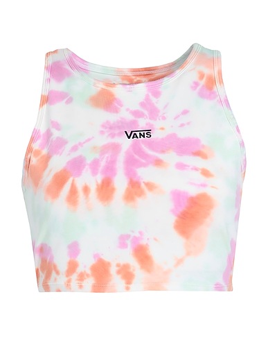 VANS Crop top LONGLINE RACERBACK WASH BRALETTE
 White 93% Cotton, 7% Elastane