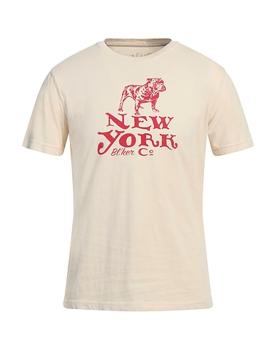 BL'KER T-shirt Ivory 100% Cotton