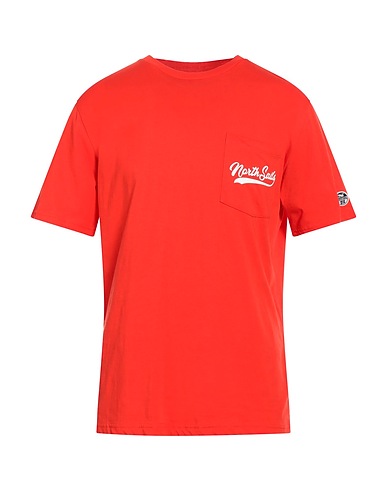 NORTH SAILS T-shirt Tomato red 100% Cotton