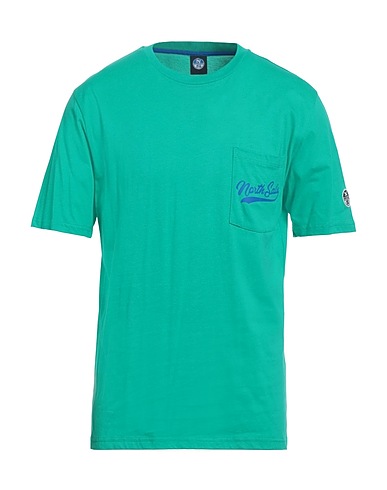 NORTH SAILS T-shirt Emerald green 100% Cotton