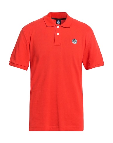 NORTH SAILS Polo shirt Tomato red 100% Cotton