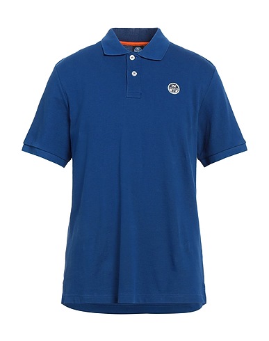 NORTH SAILS Polo shirt Bright blue 100% Cotton