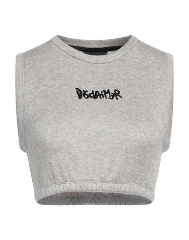 DISCLAIMER Top Light grey 45% Rayon, 36% Polyester, 19% Elastane