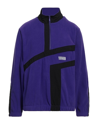 HUF Sweatshirt Purple 100% Cotton