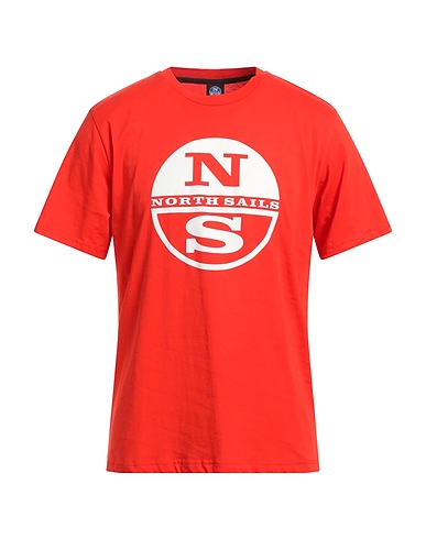 NORTH SAILS T-shirt Rosso pomodoro 100% Cotone
