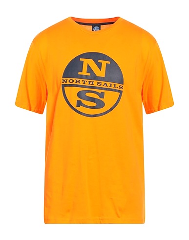 NORTH SAILS T-shirt Arancione 100% Cotone