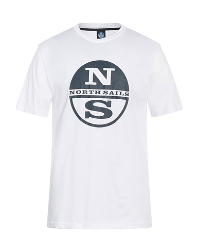 NORTH SAILS T-shirt Bianco 100% Cotone