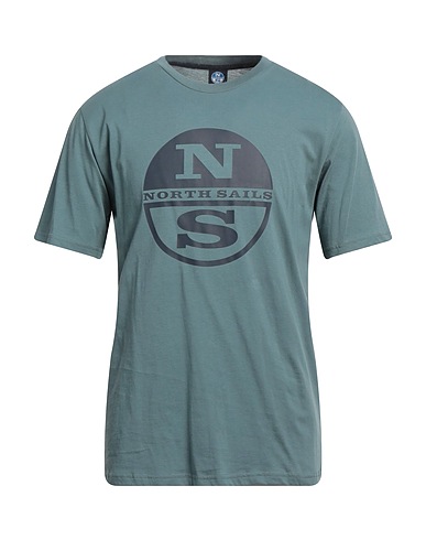 NORTH SAILS T-shirt Verde petrolio 100% Cotone
