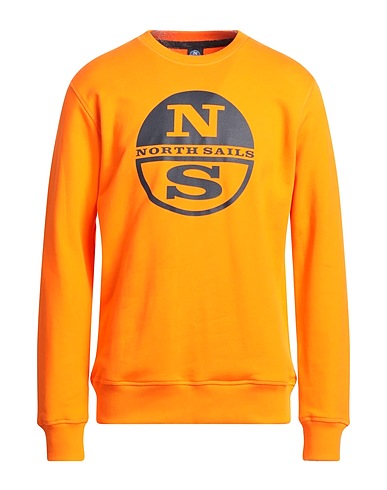 NORTH SAILS Felpa Arancione 100% Cotone