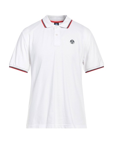 NORTH SAILS Polo Bianco 100% Cotone