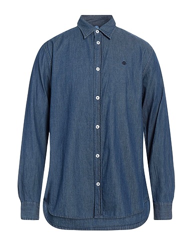 NORTH SAILS Denim shirt Blue 100% Cotton
