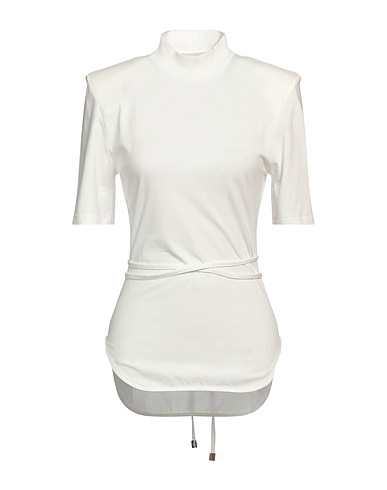 THE ATTICO Evening top White 100% Cotton