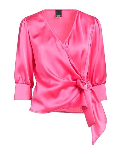 PINKO Top Fuchsia 97% Polyester, 3% Elastane