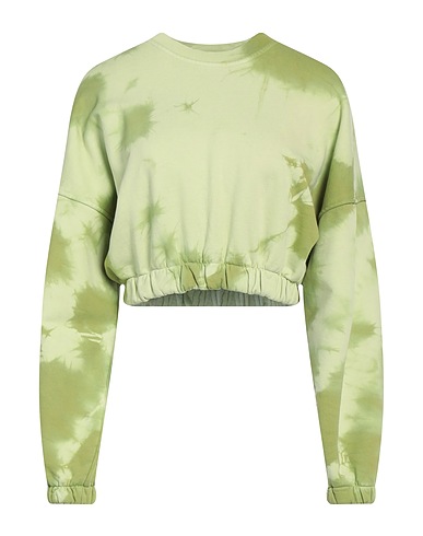 HINNOMINATE Sweatshirt Light green 100% Cotton
