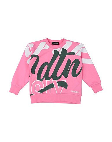 DSQUARED2 Sweatshirt Pink 100% Cotton, Elastane