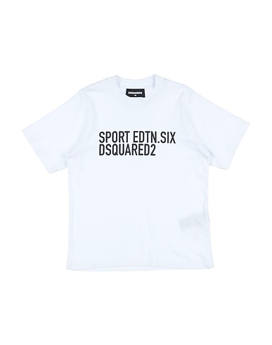 DSQUARED2 T-shirt Bianco 100% Cotone