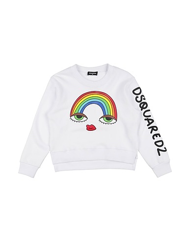 DSQUARED2 Sweatshirt Weiß 100% Baumwolle