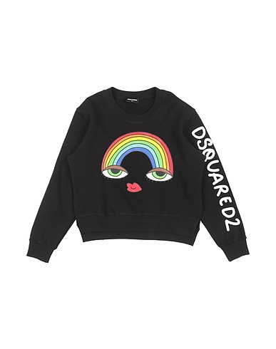 DSQUARED2 Sweatshirt Black 100% Cotton