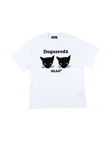 DSQUARED2 T-shirt White 100% Cotton, Viscose