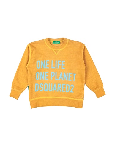 DSQUARED2 Sweatshirt Marigold 100% Cotton, Elastane