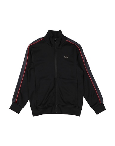 DIESEL Sweatshirt Black 55% Nylon, 45% Cotton, Elastane